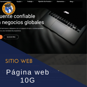 Página web 10g