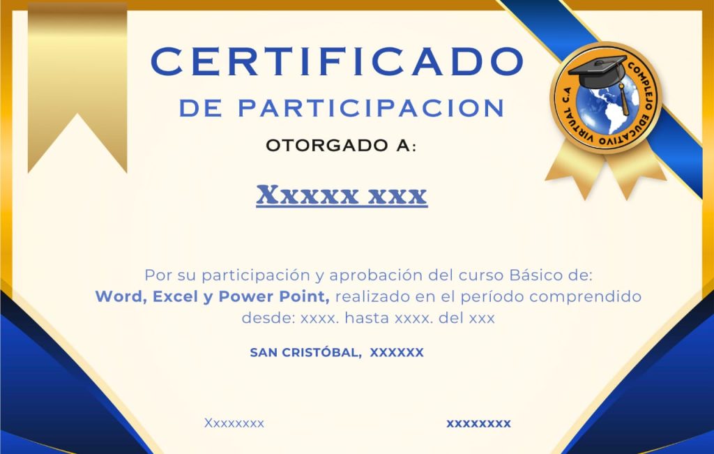 Certificado