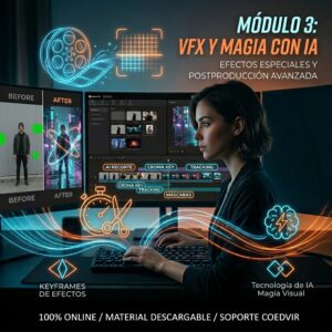 Módulo 3: VFX y Magia con IA en CapCut para PC - Efectos Especiales Avanzados de COEDVIR